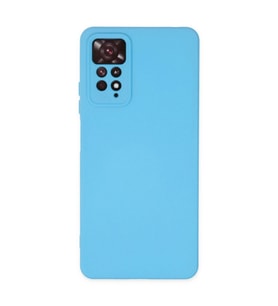 Xiaomi Redmi Note 11 Pro Kılıf Nano İçi Kadife Silikon - Mavi