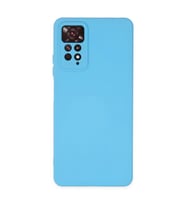 Xiaomi Redmi Note 11 Pro Kılıf Nano İçi Kadife Silikon - Mavi