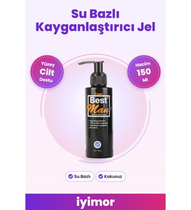 Su Bazlı Kayganlaştırıcı Jel (150 Ml, Sade, Kokusuz) – iyimor