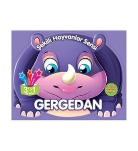 Şekilli Hayvanlar Serisi Gergedan Parıltı Yayınları