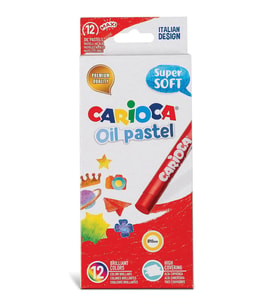 Yağlı Pastel Boya Kalemi 12'li