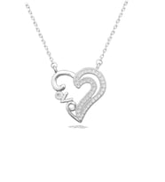 Diamond My Love Kalp Kadın Gümüş Kolye