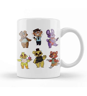 Fnaf Crossing Kupa Bardak Porselen