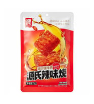 Genji Food Shredded Big Gluten Chunk Hot & Spicy Flavor 72g