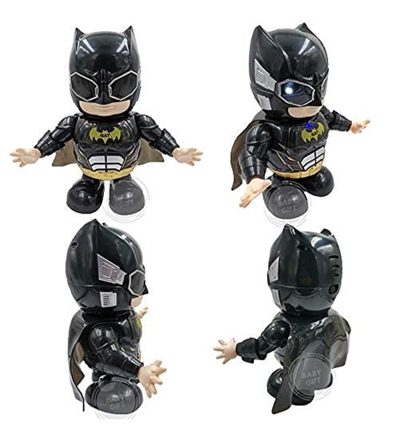 Pilli Işıklı Dans Eden Robot Batman Dance Hero Batman 20 CM