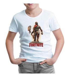 Fortnite - Horror Beyaz Çocuk Tshirt