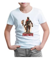 Fortnite - Horror Beyaz Çocuk Tshirt