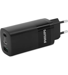 Philips DLP2681/12 (Usb-C Pd 3.0 65W + Quick Charge 3.0 ) Şarj Adaptörü (Siyah)