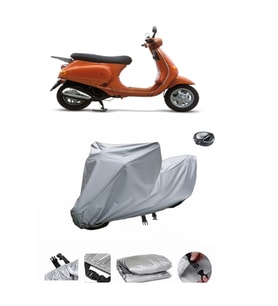 Piaggio ET4 150  Su Geçirmez Motosiklet Brandası ARKA ÇANTA UYUMLU