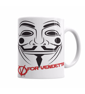 Vendetta Kupa Bardak Porselen