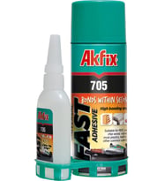 Akfix 705 Mdf Kit Hızlı Yapıştırıcı 200Ml + 50Gr