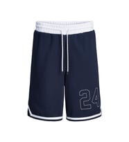 Jack & Jones Erkek Lacivert NBA Basketbol Şortu - 12189755