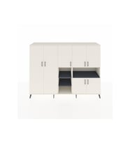 Hyperion Dolap 13 Raflı 7 Kapaklı 220x44x163 Aytaşı-Aytaşı/Antrasit