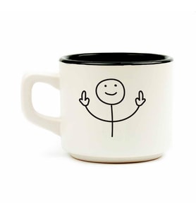 Çöp Adam Beyaz Venüs Kupa - Hediyelik Kupa Fincan Mug