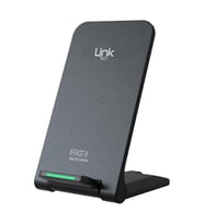 LİNKTECH W515 15W Type-C Masaüstü Wireless Şarj Aleti & Telefon Tutacağı (Siyah)