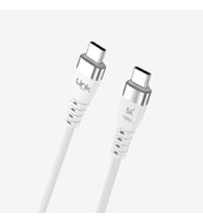 K653 Premium Süper Şarj 100cm 5A 100W Örgülü Metal Kafa PD Type-C Type-C Şarj Kablosu