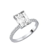 Pırlanta ve Beyaz Topaz Venüs Amara Yüzük 0723R0216