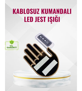 Naylon Bantlı Kolay Montajlı Araç Jest Işığı