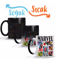 Marvel 08 Sihirli Kupa Bardak Porselen