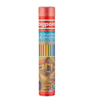 Bigpoint 12 Renk 3.3Mm Metal Tüp Kuru Boya Kalemi 941-12