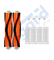 Xiaomi Mop 2 Pro (MJST1SHW) -Mop 2 Lite Uyumlu 2 Ana Fırça 4 Yan Fırça 4 Filtre PKT-iasgf0000346