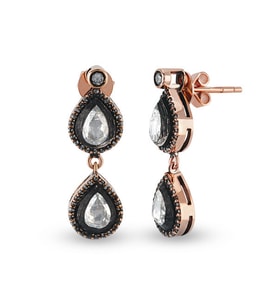 1.37 Ct Elmas Küpe EK17 (Çok Renkli)