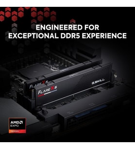 G.Skill 64GB(2x32) Flare X5 EXPO 6000mhz CL30 DDR5 Ram (F5-6000J3040G32GX2-FX5) - OUTLET