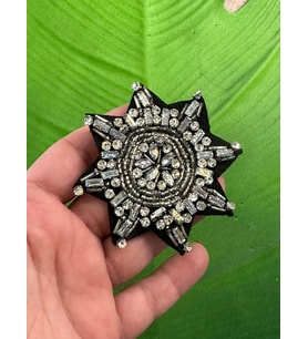 7X7 CM ZİRKON TAŞ İŞLEME DÜMEN ARMA YAMA DİKİŞ HOBİ AKSESUARI