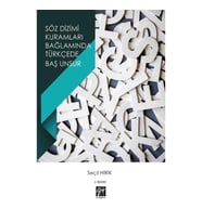 Söz Dizimi Kuramları Bağlamında Türkçede Baş Unsur