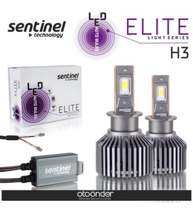 Elite Led Xenon Ampülü 65w 12v 12000 Lumen 6500 Kelvin Beyaz Işık  H3