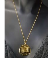 Vog Çift Yönlü Vashikaran&Sri Yantra Aşk,Para,Sağlık.Başarı,Şans Mıknatısı 925 Ayar Gümüş Kolye