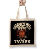 Dungeons And Dragons You Meet In A Tavern Bez Çanta Uzun Saplı