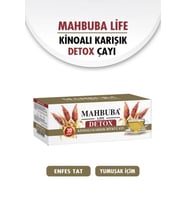 Mahbuba Kinoalı Karışık Detox Diyet Glutensiz Form Bitki Çayı 1 Aylık - ( 30 Kullanım ) Net 60gr