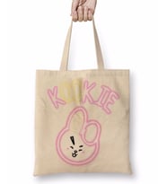 Bt21 Glowing Kookie Bts Bez Çanta Uzun Saplı