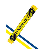 UNISEX SARI LACİVERT FENERBAHÇE DOKUMA ATKI