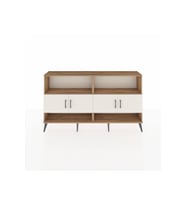Arges Konsol 4 Raflı 4 Kapaklı 176x30x99 Çam-Aytaşı/Çam