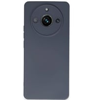 Newface Realme 11 Pro Kılıf Nano içi Kadife Silikon - Gri