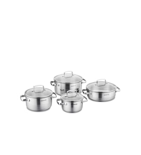 Stila 8 Parça Tencere Seti (Metal)