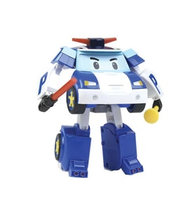 POLI MRT-685 Sesli ve Işıklı Robocar Poli Büyük Transforming Robot Poli