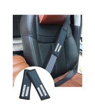 Volkswagen Bora uyumlu emnıyet kemerlık deri aracınızın marka logosu nakışlı 2li siyah