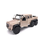 1:36 Mercedes G63 Amg 6x6 Metal Model Araba Bej