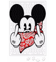 Mouse Obseno Puzzle 240 Parça Yapboz