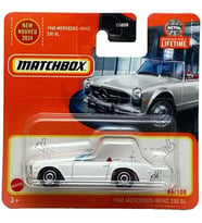 Matchbox  1963 Mercedes-Benz 230 SL (1/64)