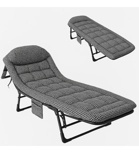 Sunup SN-26975 Taşınabilir Ayarlanabilir 5 Kademe Sünger Kamp Yatak Şezlong (Kazayağı)