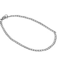 Erkek Silver Renk 2 mm Çizgi Detay İnce Çelik Bileklik