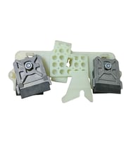 Ford Fiesta 2005-2012 İçin Cam Kriko Plastiği - Ön Sol (Beyaz)