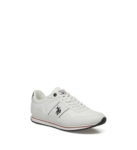 U.S. Polo Assn. BASWAY 5FX Erkek Spor Ayakkabı BEYAZ