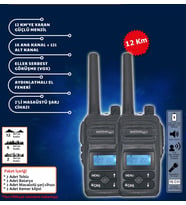 Aselsan PM-985 GRİ İKİLİ EL TELSİZİ