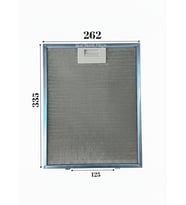 Beko İle Uyumlu ADV 5160 B Davlumbaz Metal Yağ Filtresi