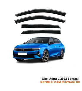 Opel Astra L Kromlu Cam Rüzgarlığı Niken 2022 Sonrası